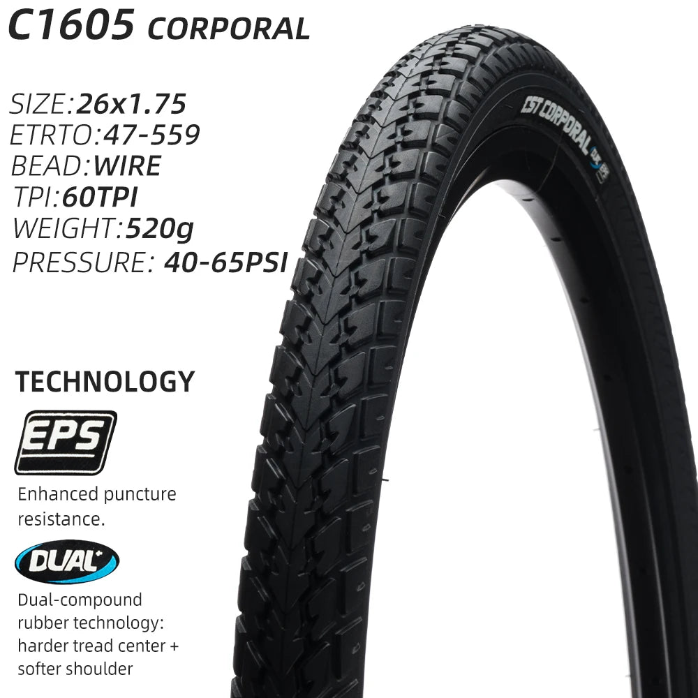 TRAVEL 700C 26 C1605 CST TRAVEL ROAD BICYCLE TIRE OF BIKE TYRE PROTECTION 700X35C 37-622 700X38C 40-622