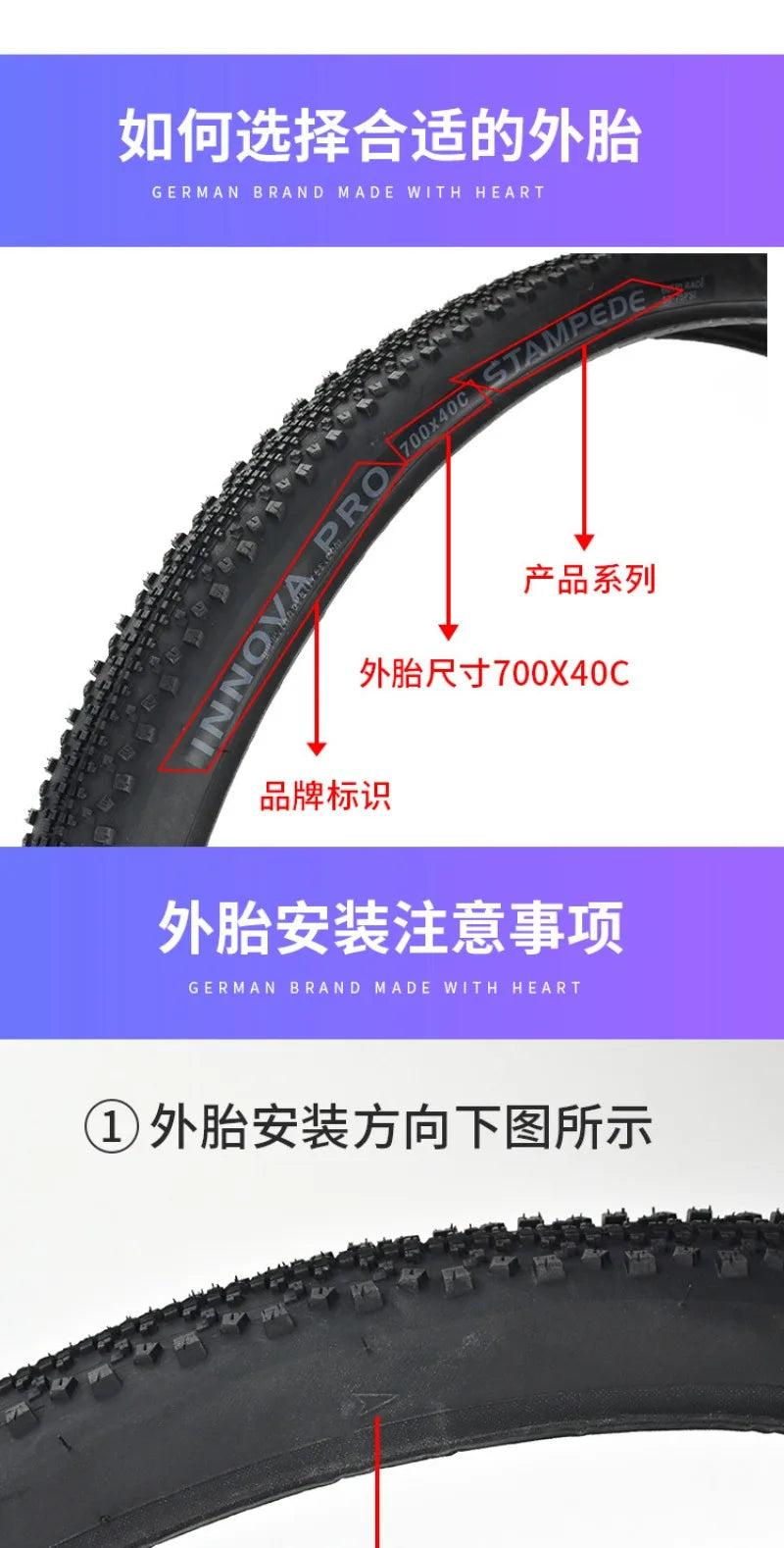 INNOVA Original IA-2562/3010 Road Gravel Bicycle Steel Wired Tire 700x32c/35c/38c/40c MTB Bike Tires Cycling Parts