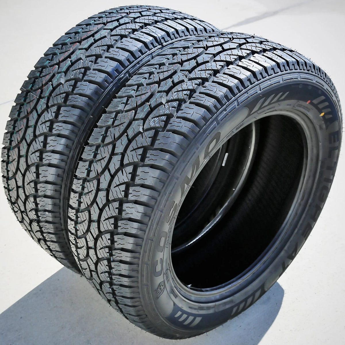 4 Cosmo El Tigre AT 285/55R20 115T All Terrain Tires 55k Mi Warranty UTQG 540AB