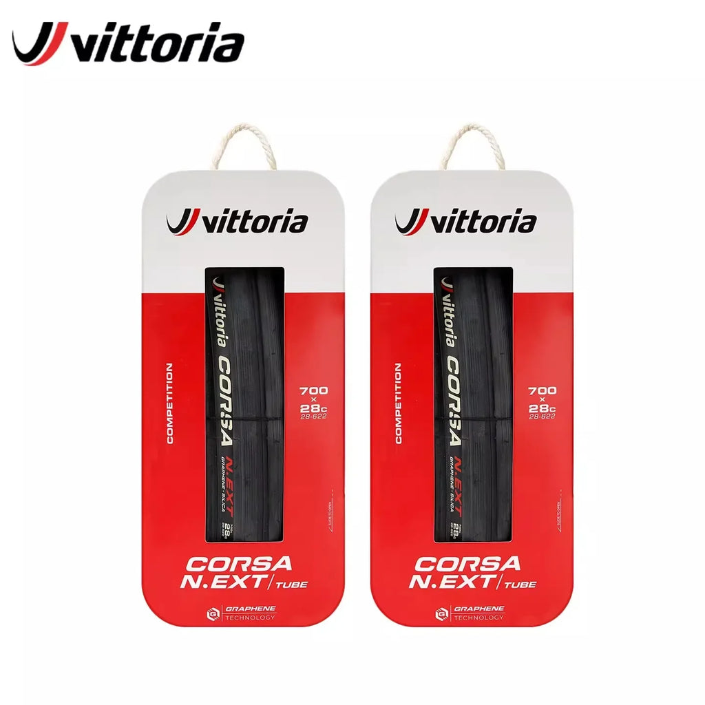 Vittoria Original Corsa N.Ext Tubeless-Ready/Tube Clincher Road Racing Bicycle 700x/24c/26c/28c/29c/30c/32c/34c Folding Tires