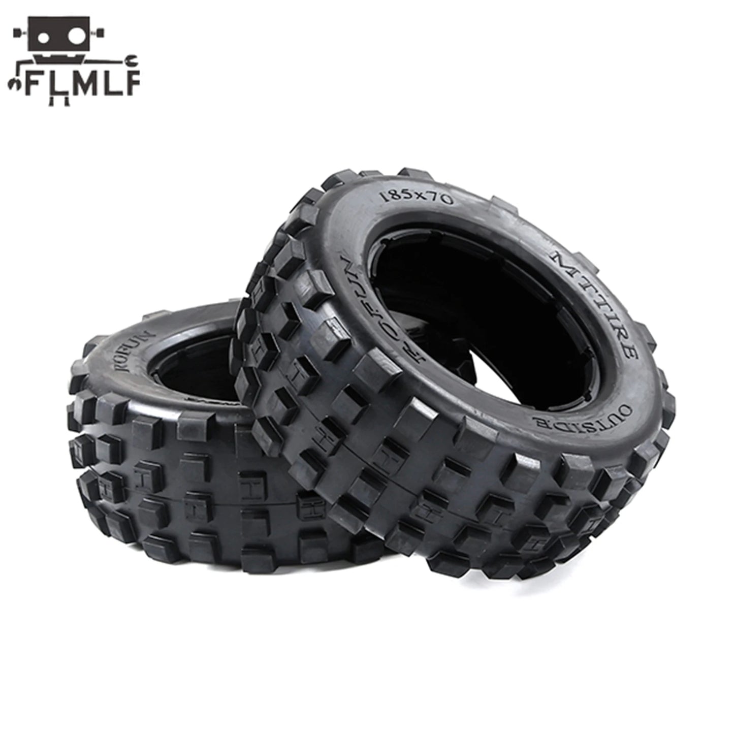 Rc Car Front Rear Wheel Tire Skin or Inner Foams 2pcs for 1/5 Losi 5ive-t Rofun Rovan LT King Motor X2 Truck Parts