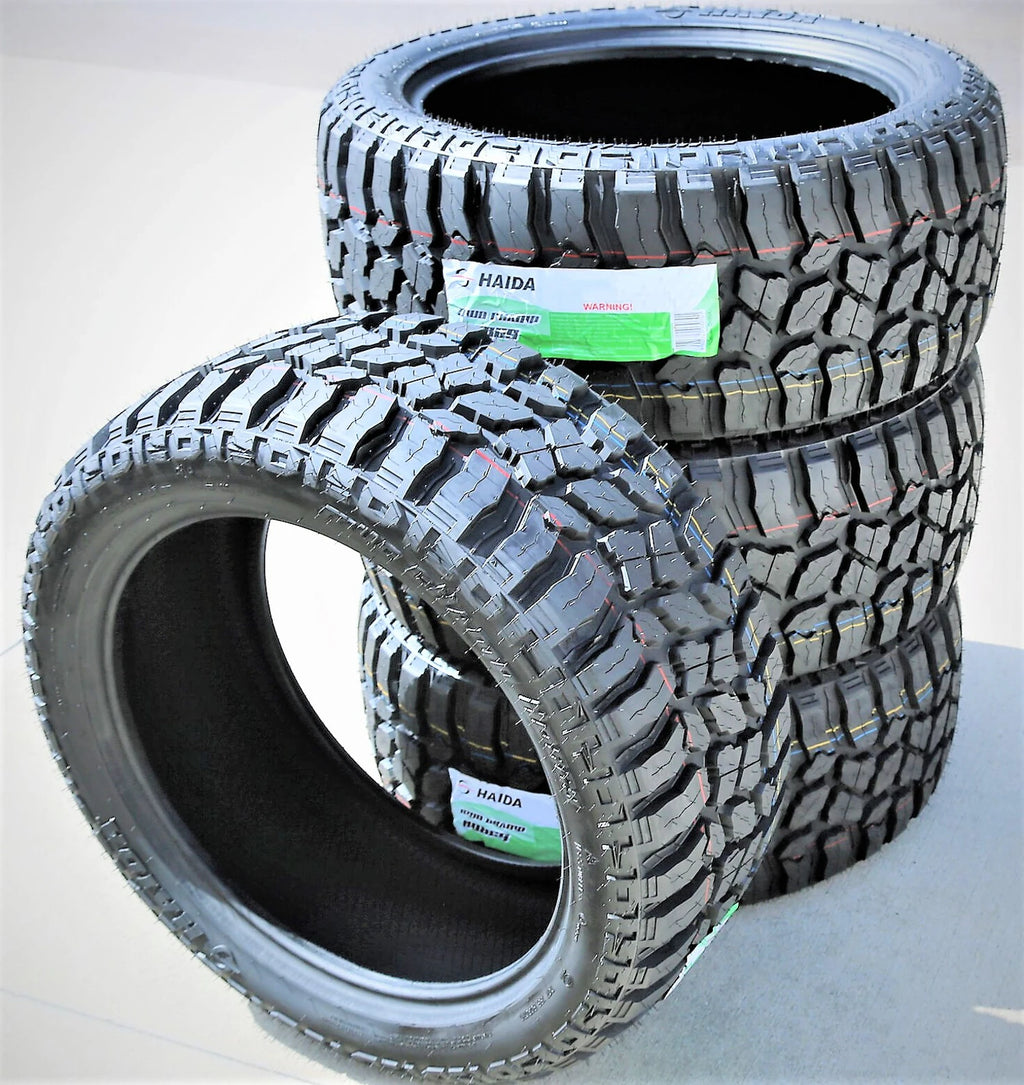 4 Haida Mud Champ HD869 33X12.50R24 104Q E 10 Ply Light Truck Tires