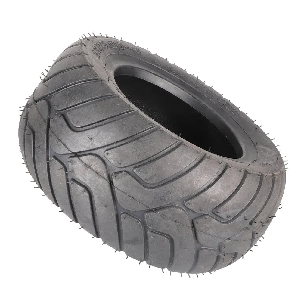 13X5.00-6 Electric Scooter Tire Rubber Wear-Resistant Vacuum Tire for 13-Inch Beach Car and Electric Scooter Tire Replacement