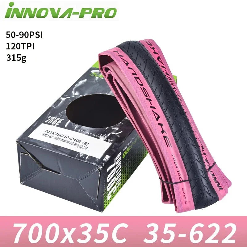 INNOVA Original 700c Road Bike Tire 700x23c/25c/27c/28c/30c Retro Travel Bicycle Out Tire 60/120 TPI Bike Tire Cycling Parts