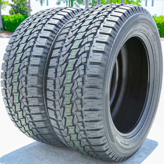 2 New Accelera Epsilon AT Steel Belted LT 285/75R16 E 10 Ply All Terrain Tires