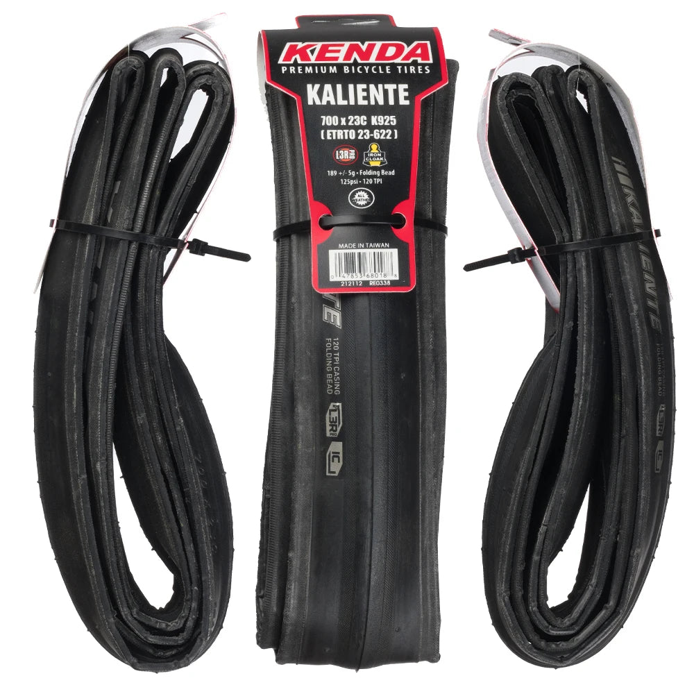KENDA Road Bike Tire K-925 700×23C 120TPI Folding Tire Ultra-Light Puncture-Proof Bicycle Tire