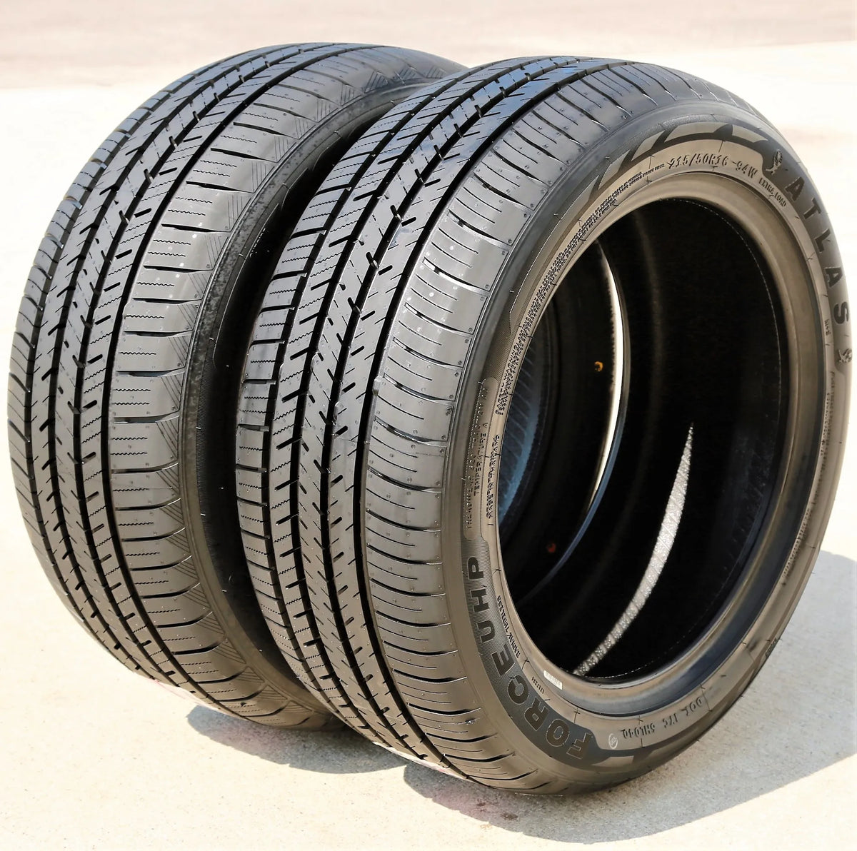 2 Atlas Tire Force UHP 215/50R16 94W XL All Season 50k Mi Warranty UTQG 520AAA