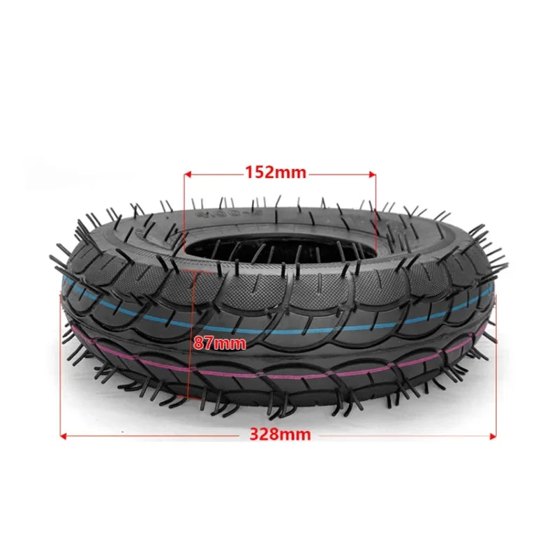 Electric vehicle tire 4.00-6 inner and outer tire 4.10/3-6 butyl rubber inner tube 13 inch pneumatic tire