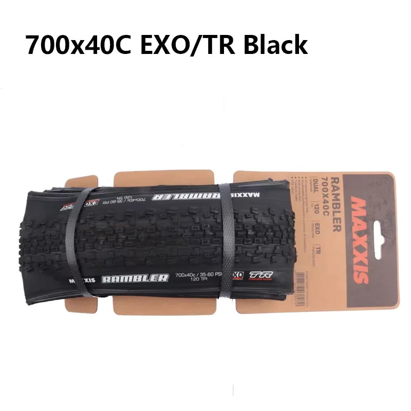 MAXXIS RAMBLER Gravel Tires Anti Puncture Tubelss Gravel Tire 700x38C/40C/45C/50C 650x47B Off Road Bicycle Tires