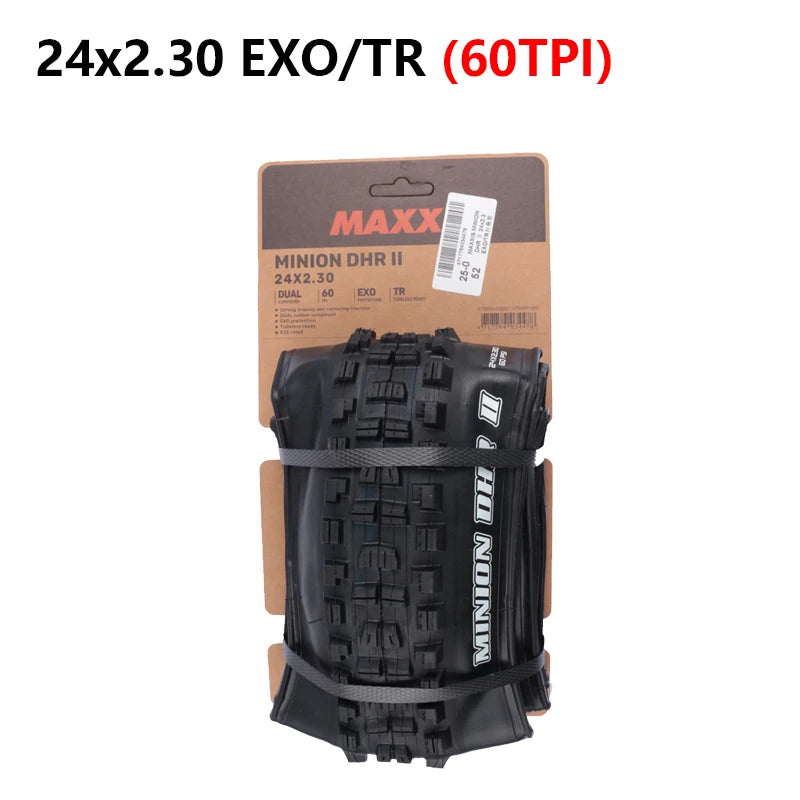 MAXXIS MINION DHR Ⅱ/DHF Children's Off-road Tubeless Mountain Bike Tires Downhill XC 20 Inch 24 Inch Mountain Bike Tires