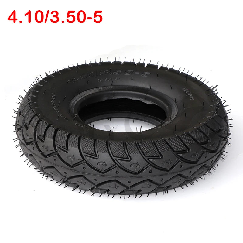 For E-Bike Electric Scooter Mini Motorcycle Wheel Rubber Wheel 4.10/3.50-5 Out Tire and Inner Tire