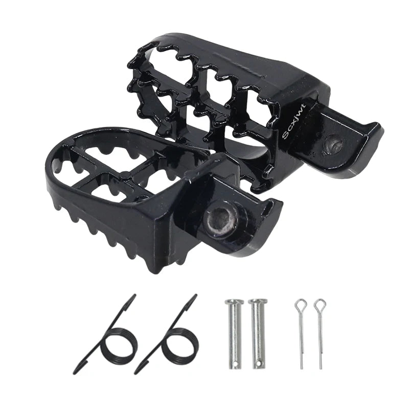 Motorcycle Foot Pegs Rests Footpegs for Yamaha PW50 80 TW200 for XR50R CRF50 CRF70 CRF80 CRF100F Motorbike Chinese Dirt Pit Bike