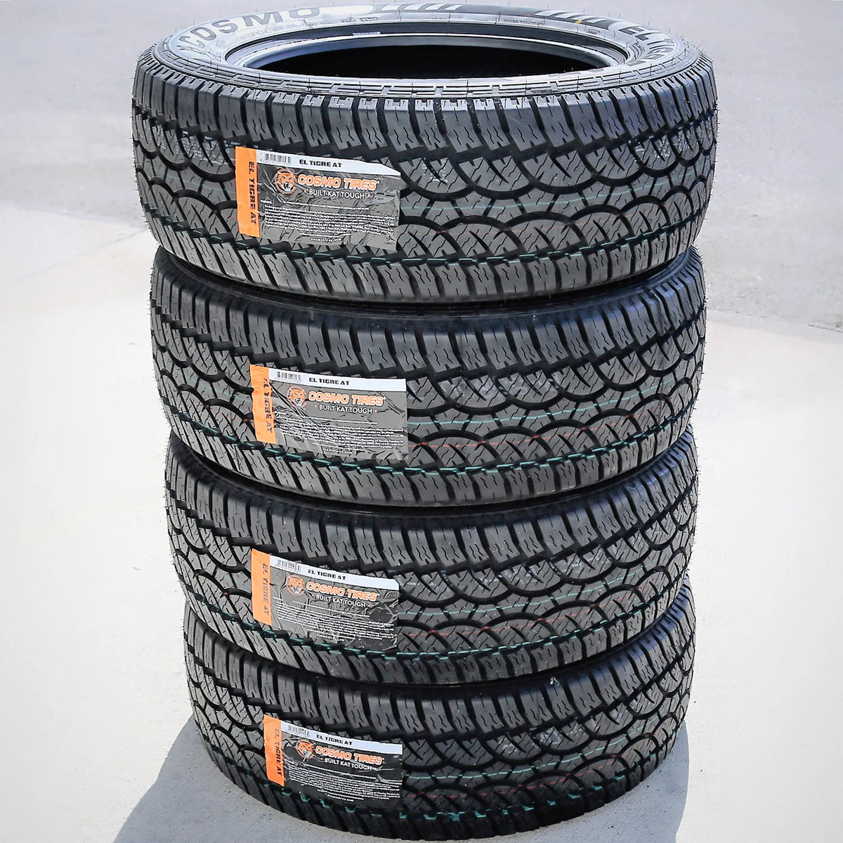 4 Cosmo El Tigre AT 275/55R20 117T XL All Terrain Tires 55k Mi Warranty 540AB