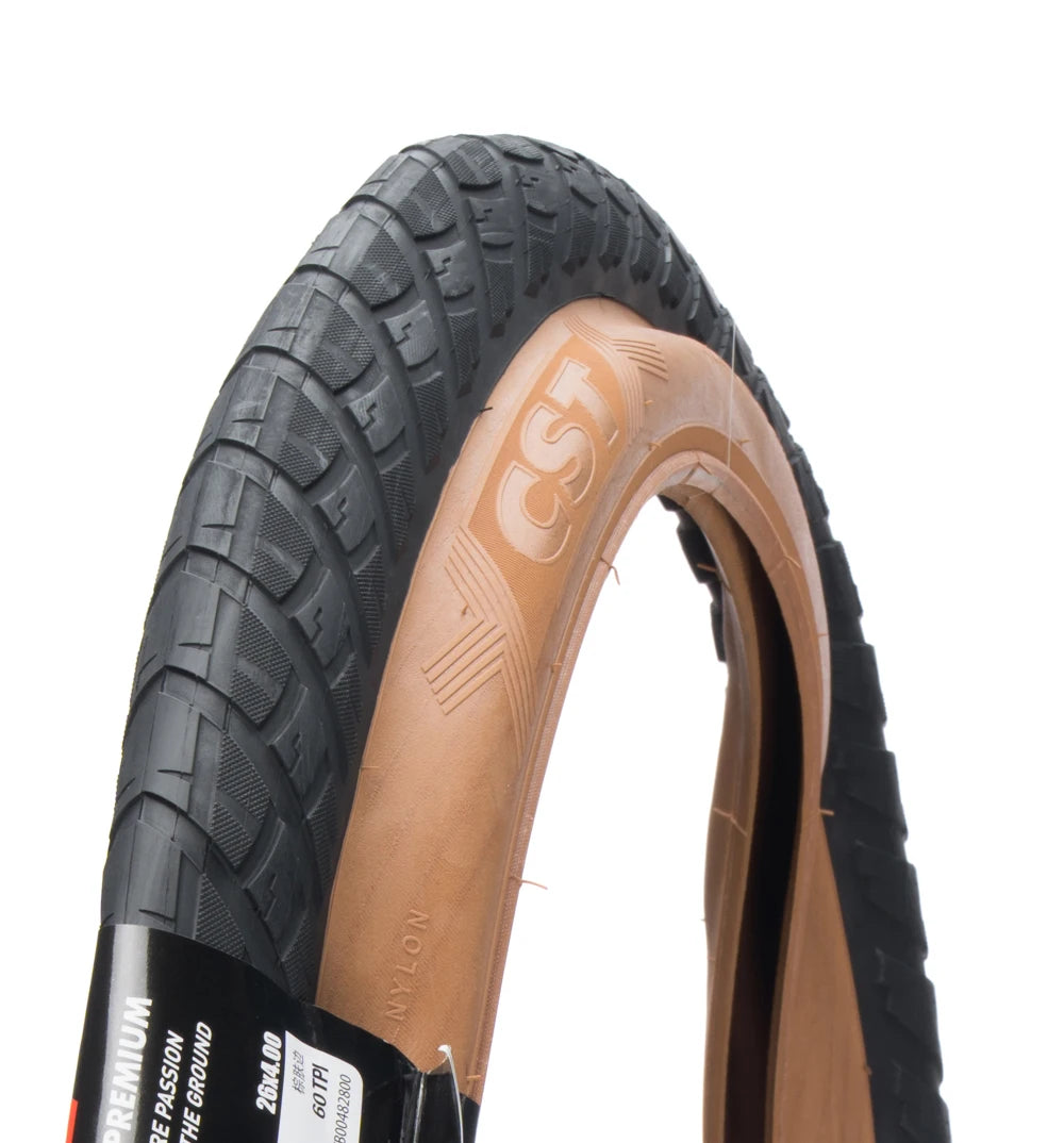 FAT TIRE 26X4.00 100-559 CST BIG BOAT CTC-06 FAT BICYCLE TIRE OF BIKE TYRE WIRE BEAD OR inner tube