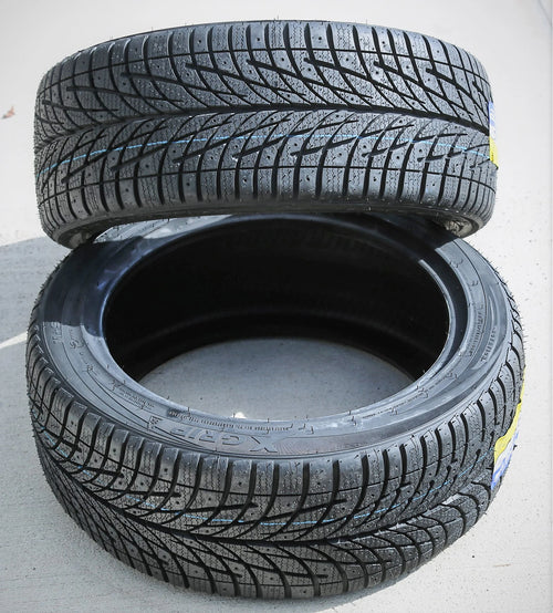 2 Tires Accelera X-Grip 185/65R14 86H Snow Winter