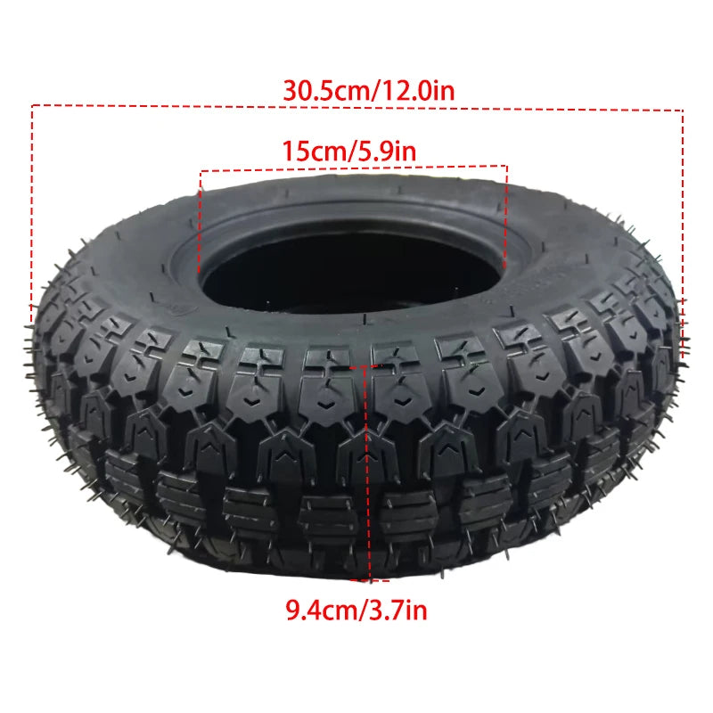 Inner Tube Outer Tyre 4.10/3.50‑6  Rubber tires, wear-resistant tires for  Elderly Mobility Scooter Wheel Tire Replacement part