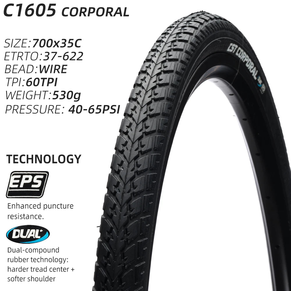 TRAVEL 700C 26 C1605 CST TRAVEL ROAD BICYCLE TIRE OF BIKE TYRE PROTECTION 700X35C 37-622 700X38C 40-622