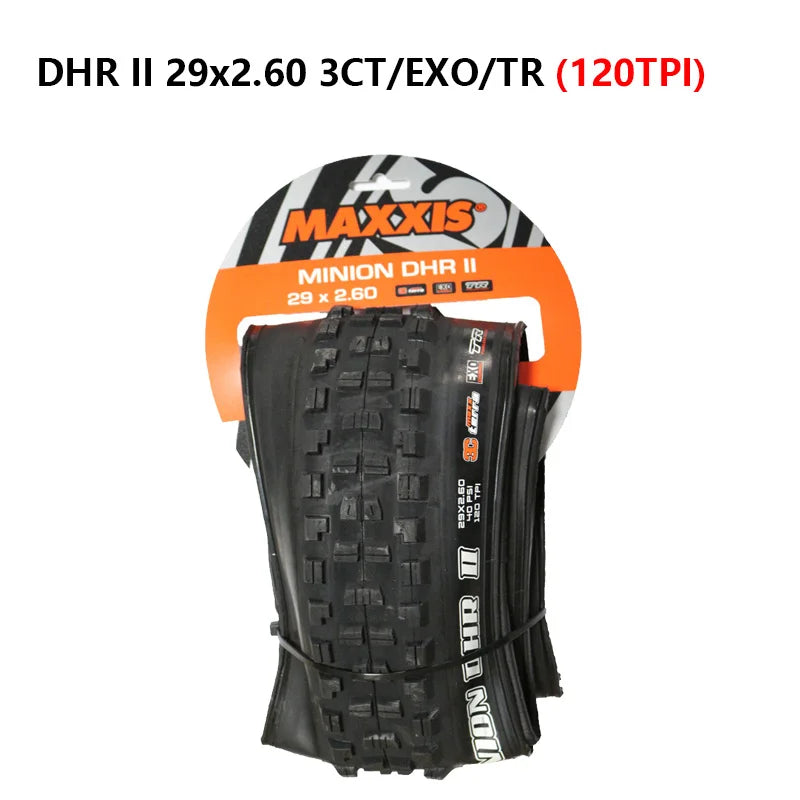 MAXXIS MINION DHR Ⅱ DHF Mountain Bike Tires Tubeless Anti Puncture Downhill Mountain Bike Tires 26 27.5 29 Inch Bicycle Tires