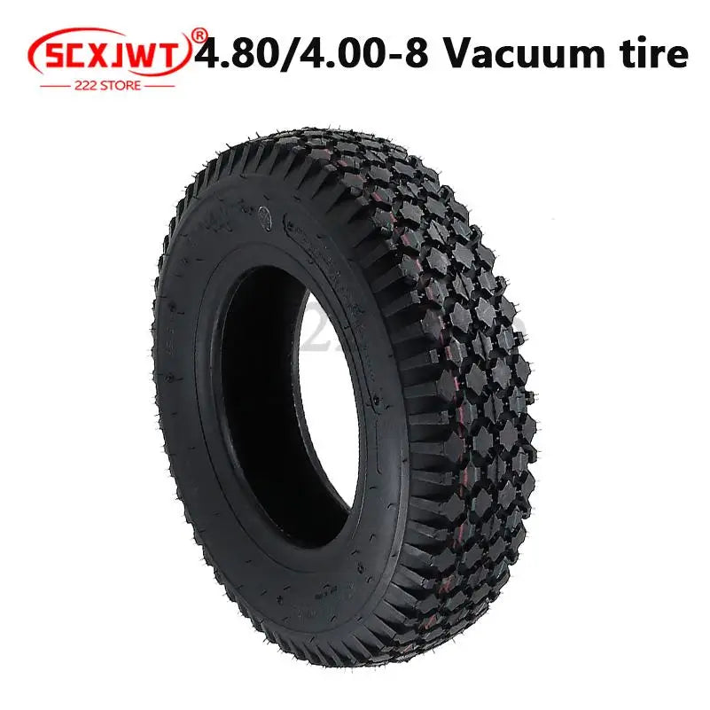 New thickened vacuum tire 4.80/4.00-8 for trailer lawn tractor truck snow blower ATV golf cart tire replacement parts