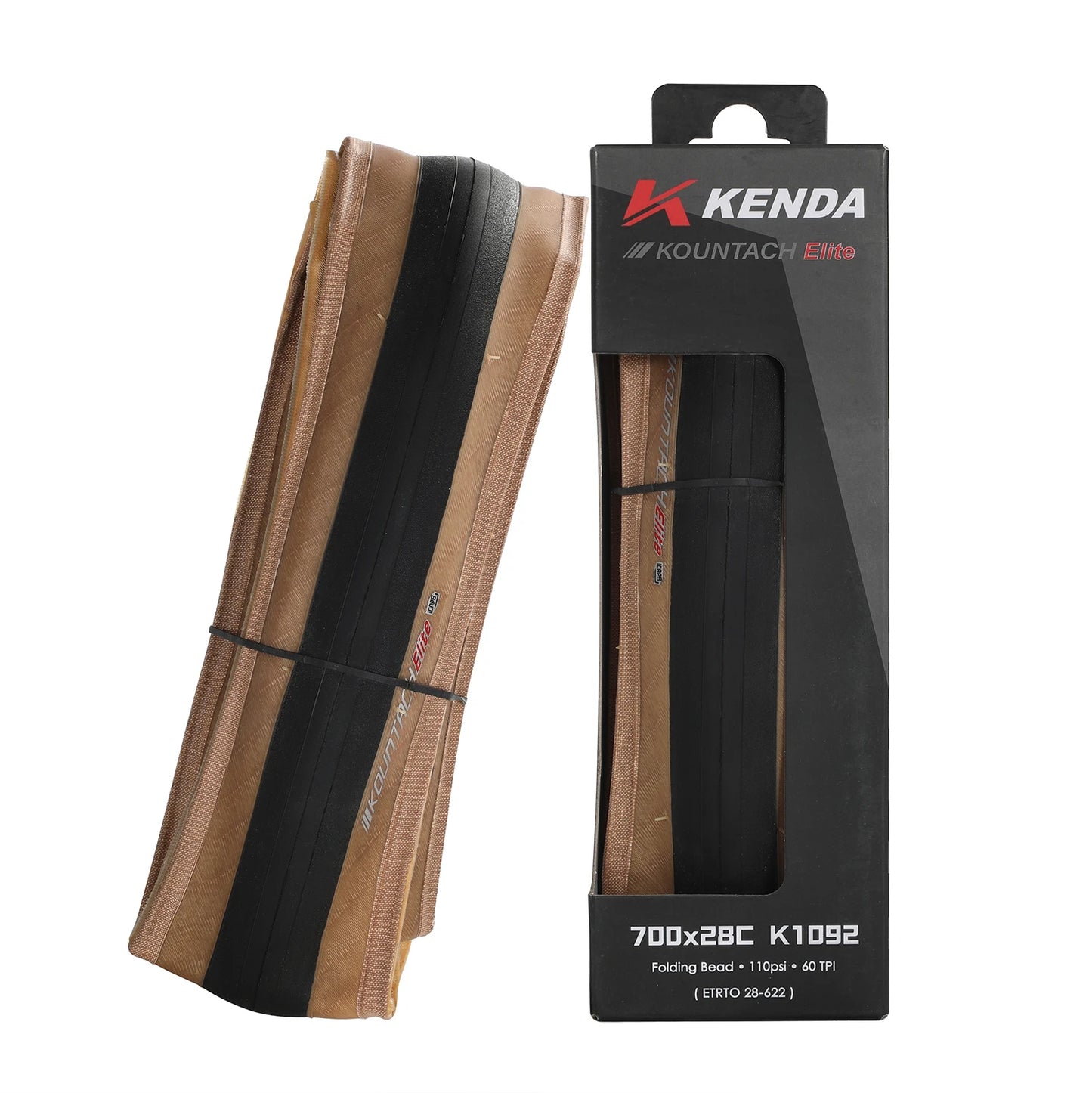 2PCS KENDA Bicycle Tires K1018/K925/K1092 700x25C/28C Road Bike Clincher Tires - Foldable Gravel Bike Tyres