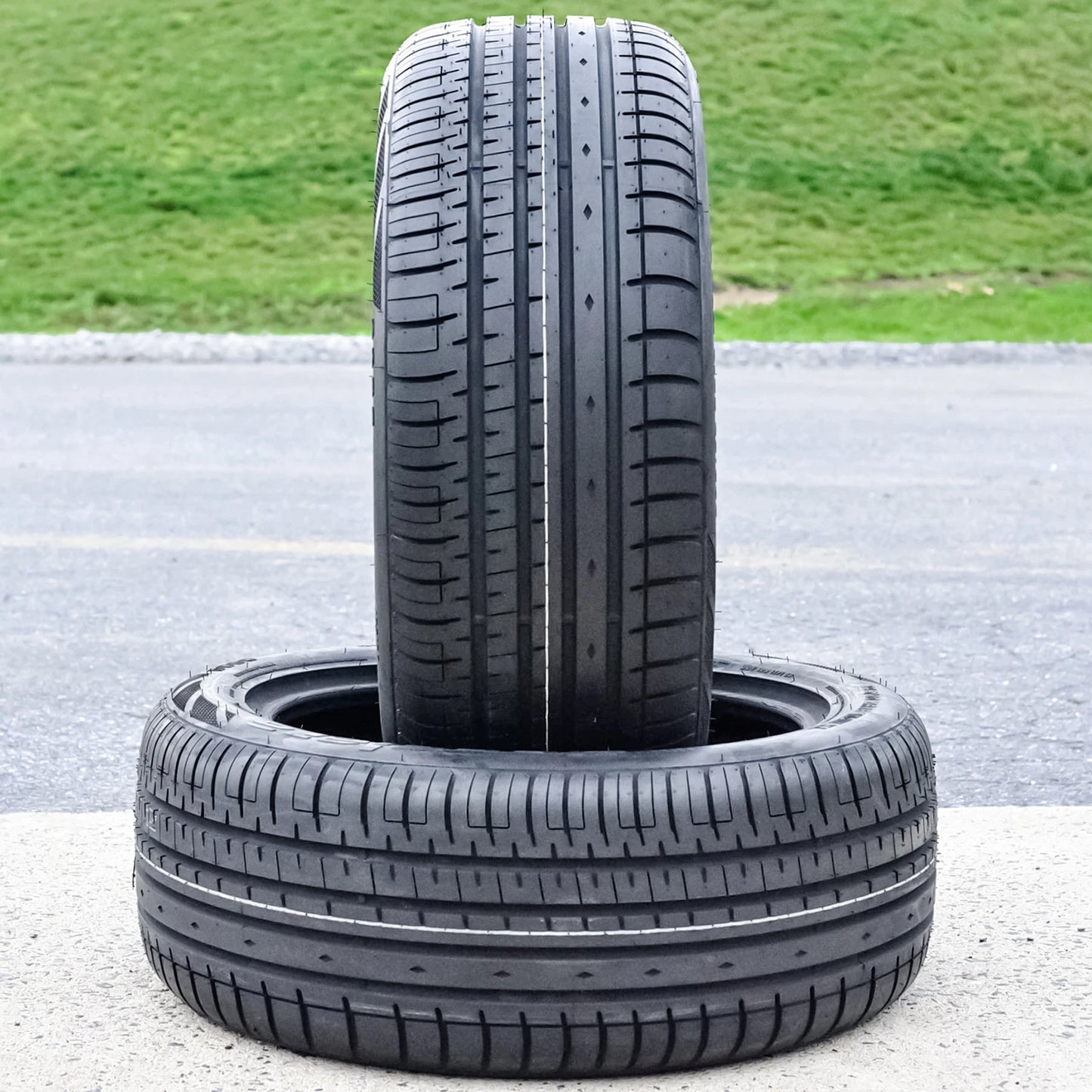 2 Tires Accelera Phi-R 235/45ZR18 235/45R18 98Y XL A/S High Performance
