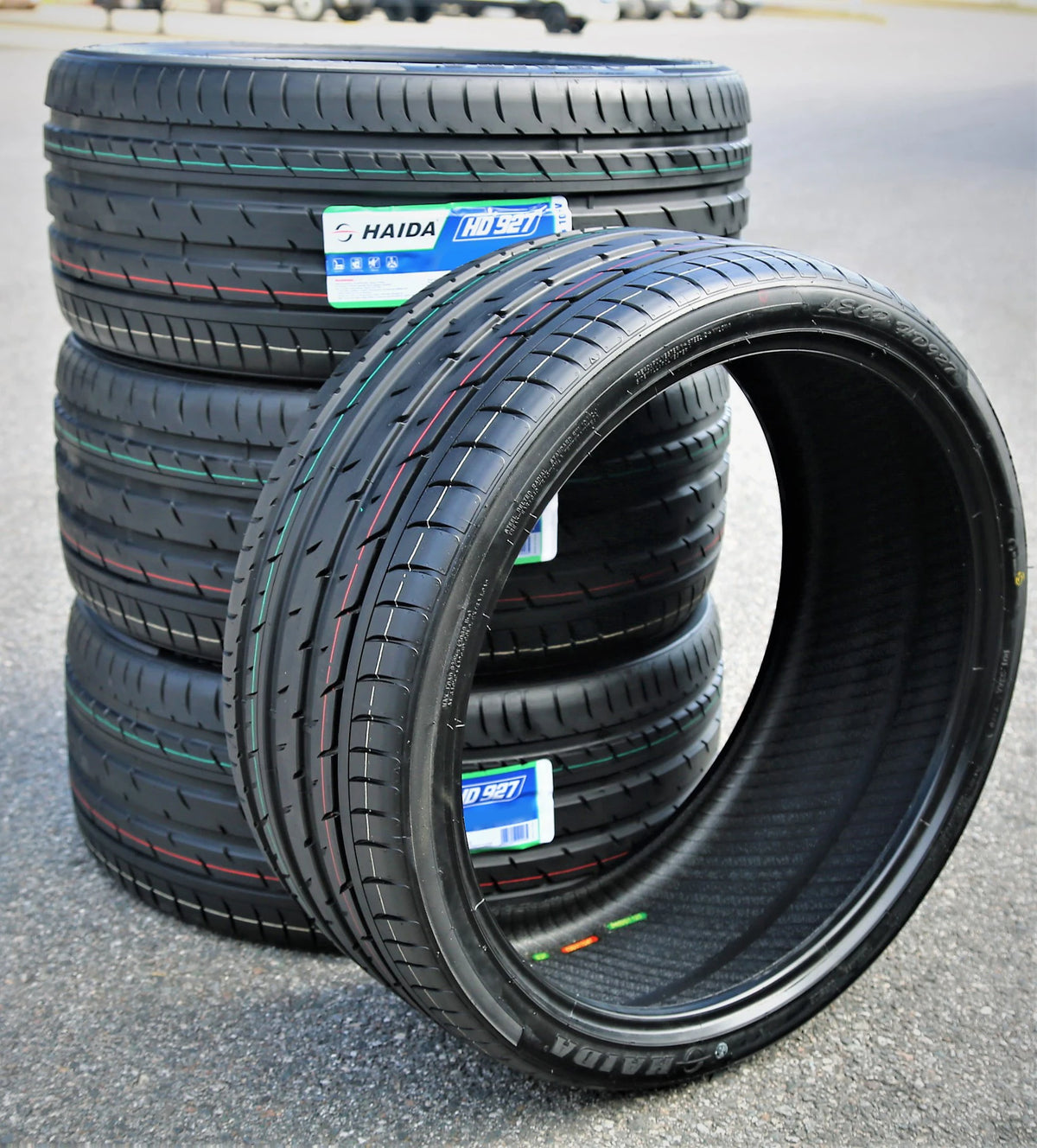 4 Haida LECP HD927 265/40R21 ZR 105W XL Summer High Performance Tires UTQG 340AA