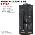 700X25C 25-622 BLACK TRANSPARENT CONTINENTAL GRAND PRIX 5000 S TR ROAD BICYCLE  TUBELESS TIRE BIKE TYRE