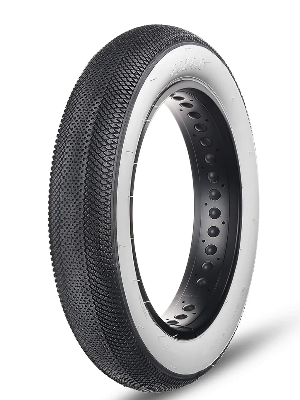 EBike Fat Replacement Tire 20x4.0 Inch High-Performance Wear-Resistant Folding Fat Tire for Electric Urban Mountain