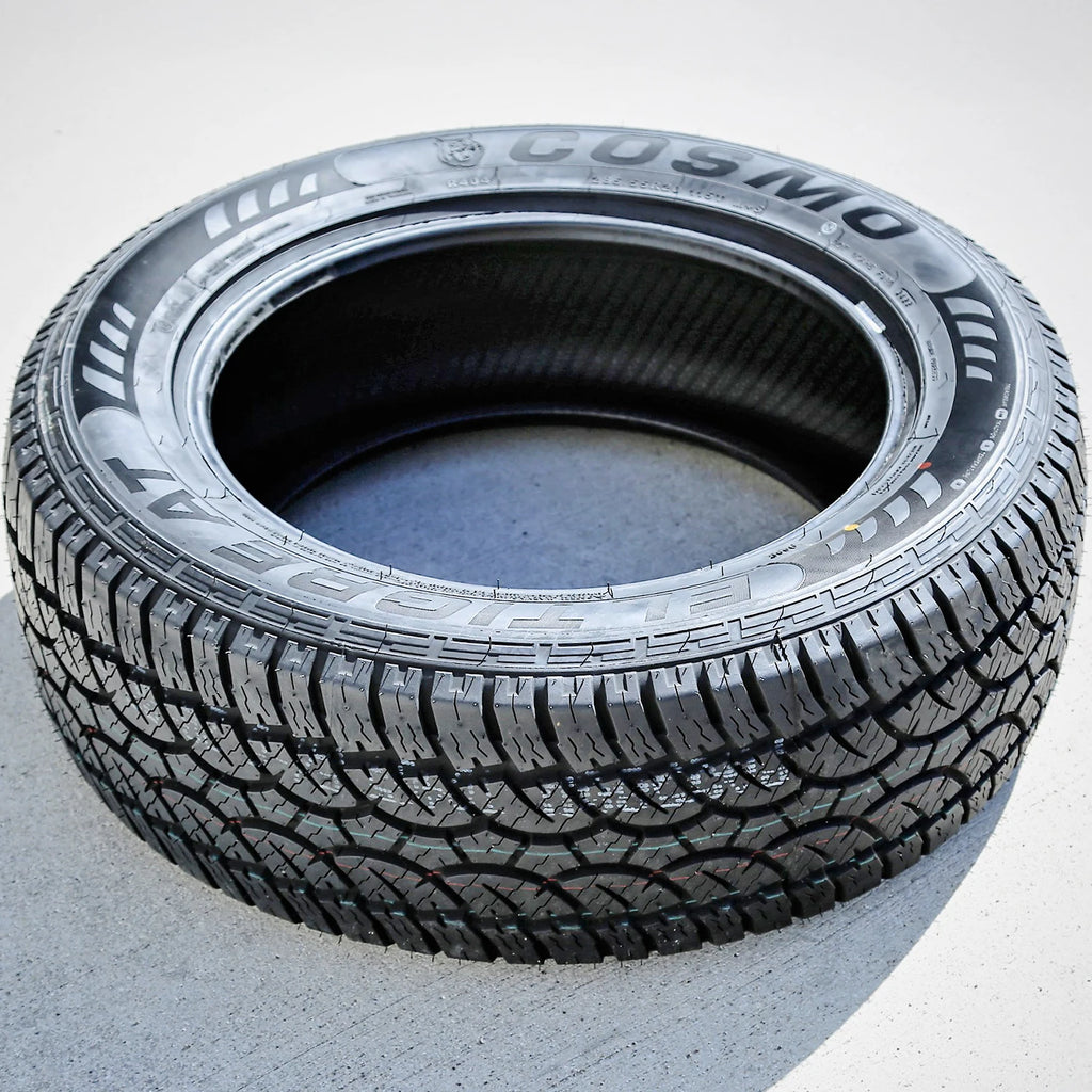 4 Cosmo El Tigre AT 285/55R20 115T All Terrain Tires 55k Mi Warranty UTQG 540AB