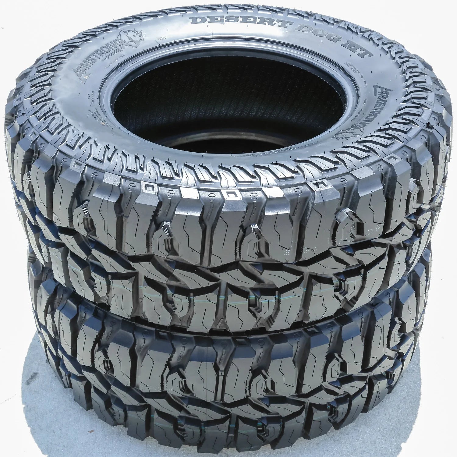 4 Tires Armstrong Desert Dog MT LT 35X12.50R18 Load F 12 Ply M/T Mud