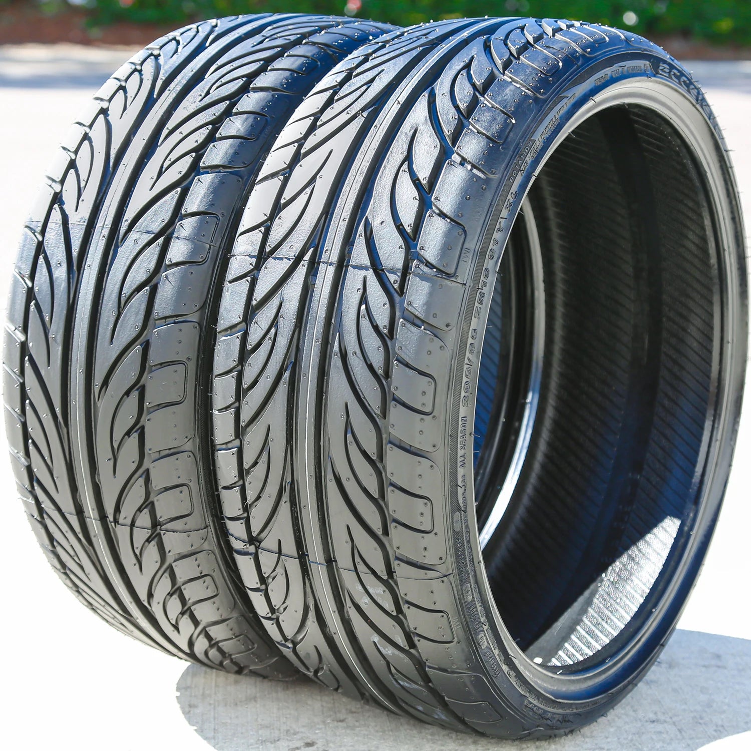 2 Tires Accelera Alpha 205/35ZR18 205/35R18 81Y XL AS A/S Performance