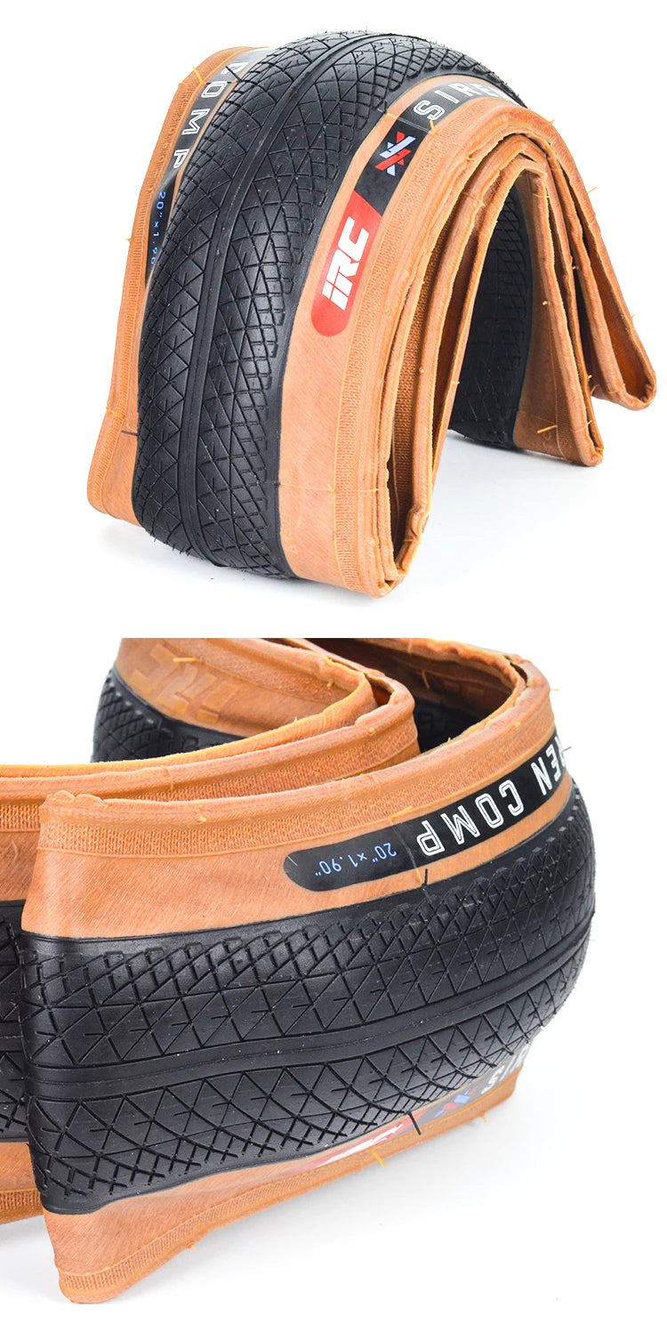 Japan Original IRC SIREN COMP BMX Bicycle Fold Tire 20x1 1/8 20x1 3/8 20x1.50/1.75/1.90 Small Wheel Bike 406/451 Tire