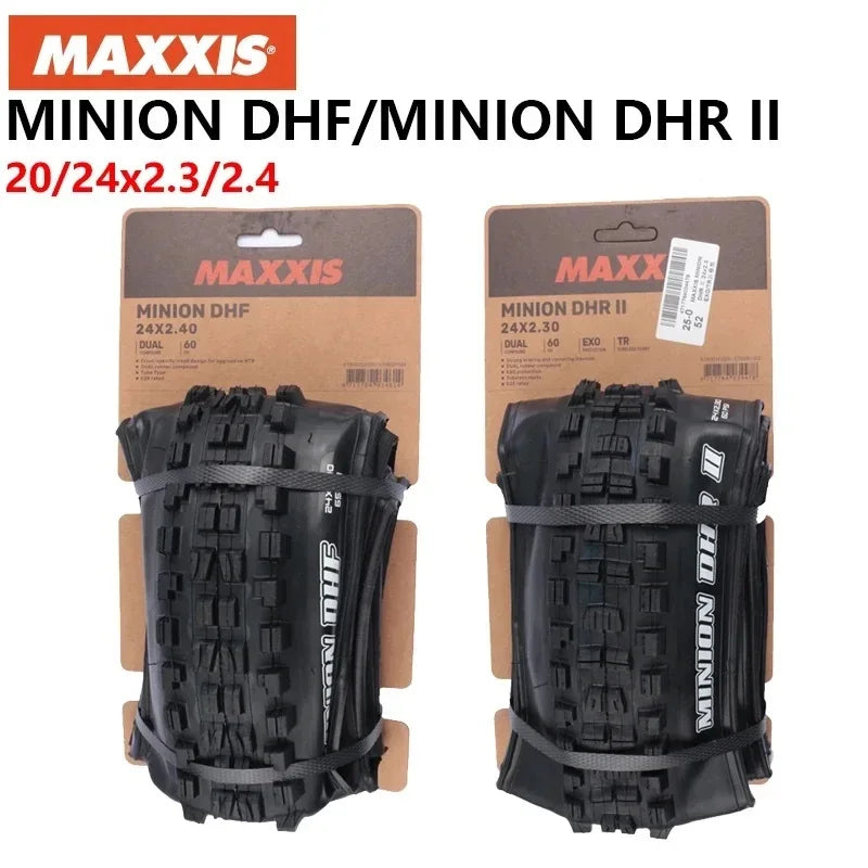 MAXXIS MINION DHR Ⅱ/DHF Children's Off-road Tubeless Mountain Bike Tires Downhill XC 20 Inch 24 Inch Mountain Bike Tires