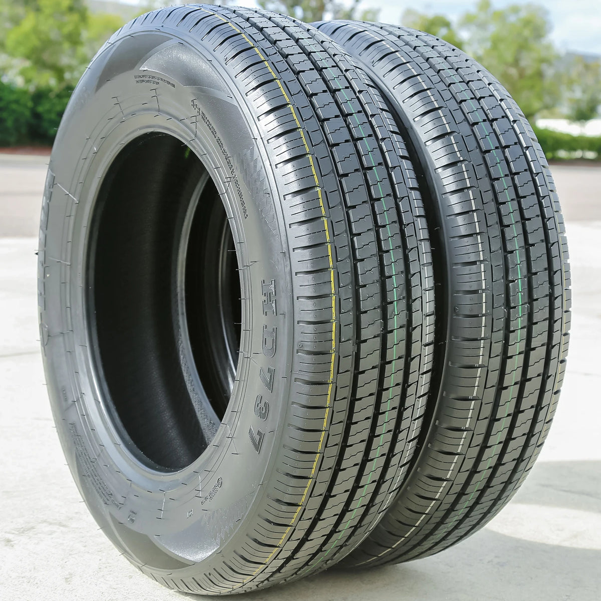2 Haida HD737 195/70R15C 104/102R D 8 Ply Van Commercial Tires