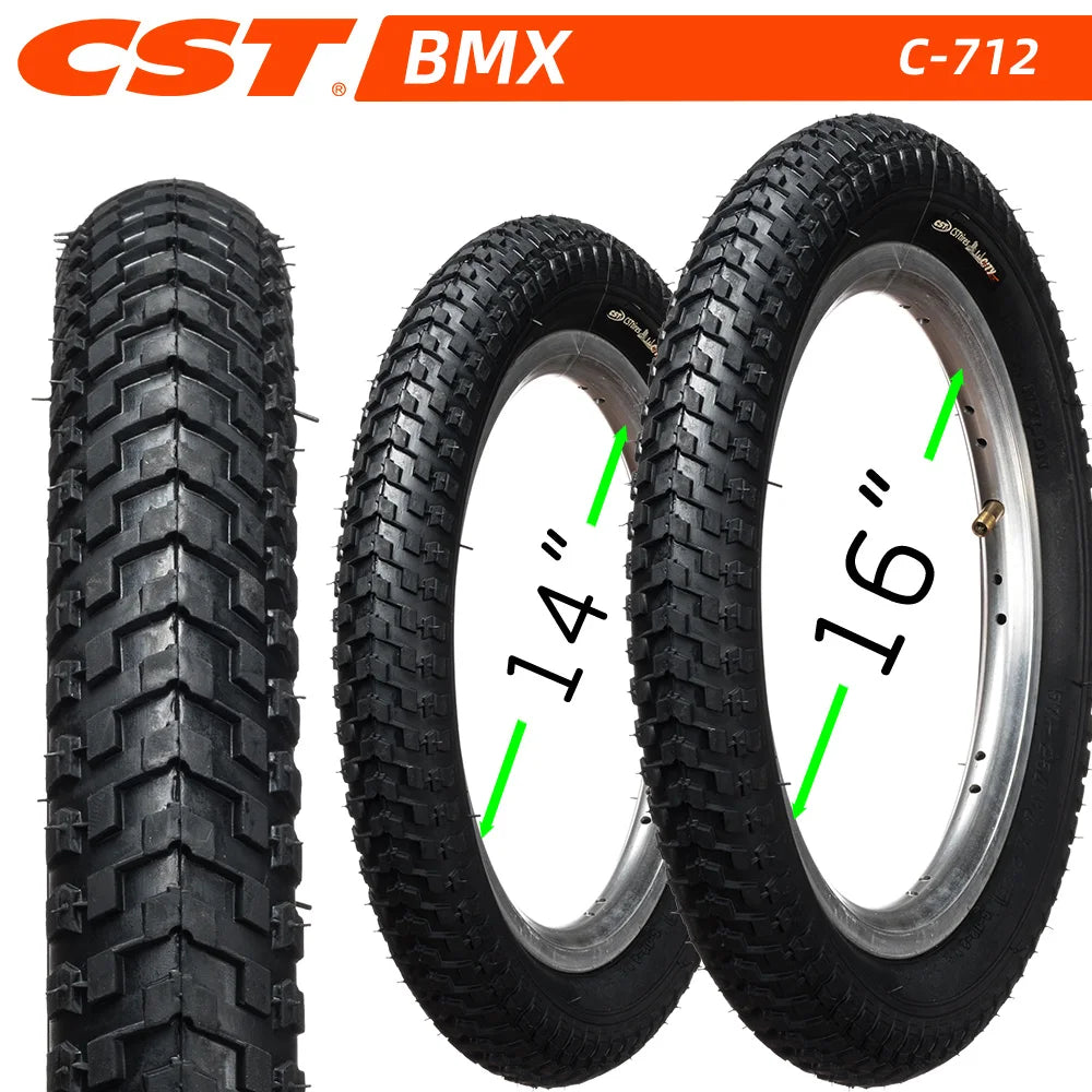 14X2.125 16X2.125 CST C712 MOUNTAIN BIKE BICYCLE TIRE TYRE