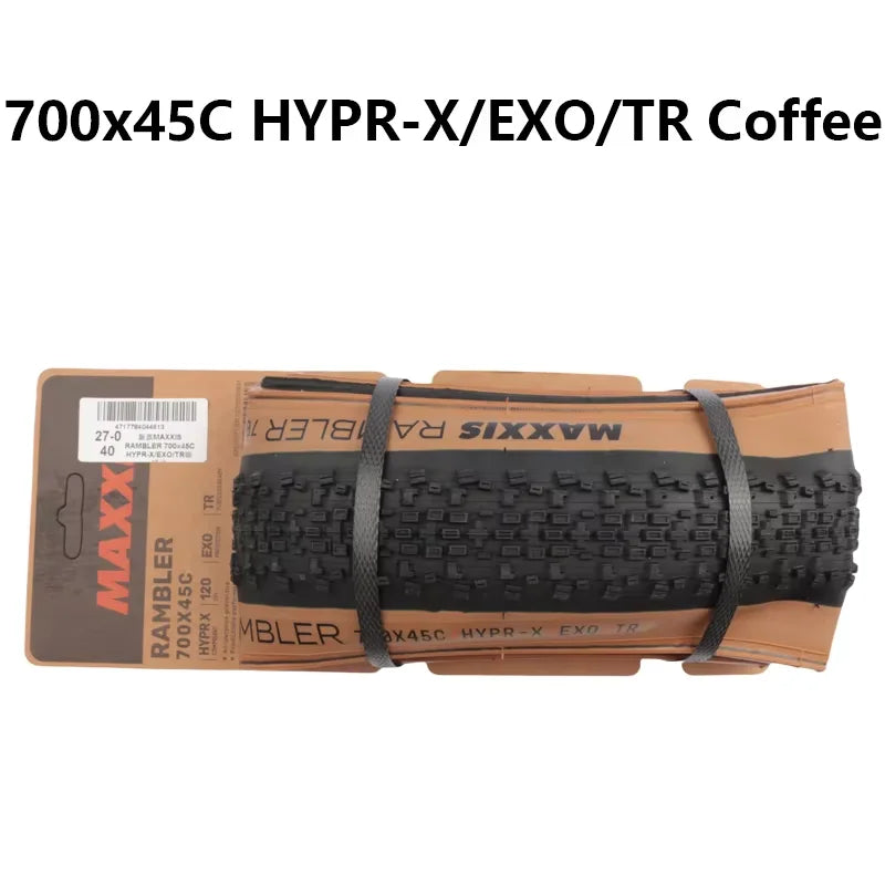 MAXXIS RAMBLER Gravel Tires Anti Puncture Tubelss Gravel Tire 700x38C/40C/45C/50C 650x47B Off Road Bicycle Tires