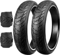 ZUKKA 2 Pack 26" x 3"Fat Tire for Ebike Mountain Bike Heavy Duty High-Performance Wear-Resistant E-Bike Mountain Snow Bike Tire