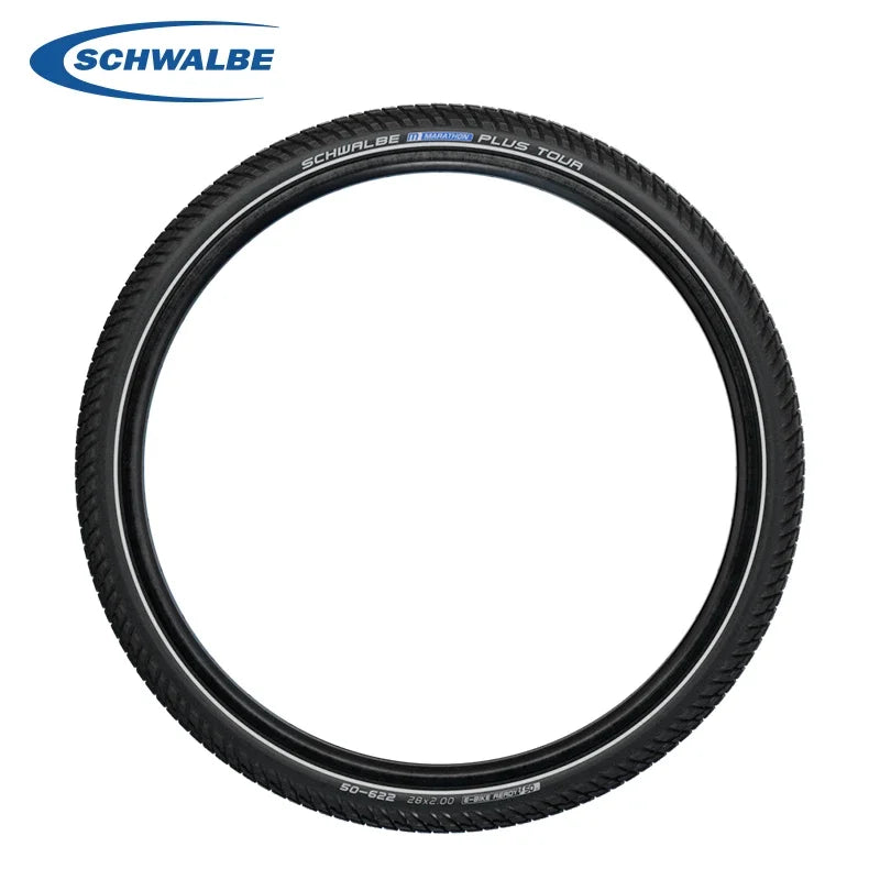 SCHWALBE MARATHON PLUS TOUR Wired Bicycle Tire 26x2.00/700x35c/40c 28x1.75/28x2.00 for MTB Road Travel Bike Cycling Parts