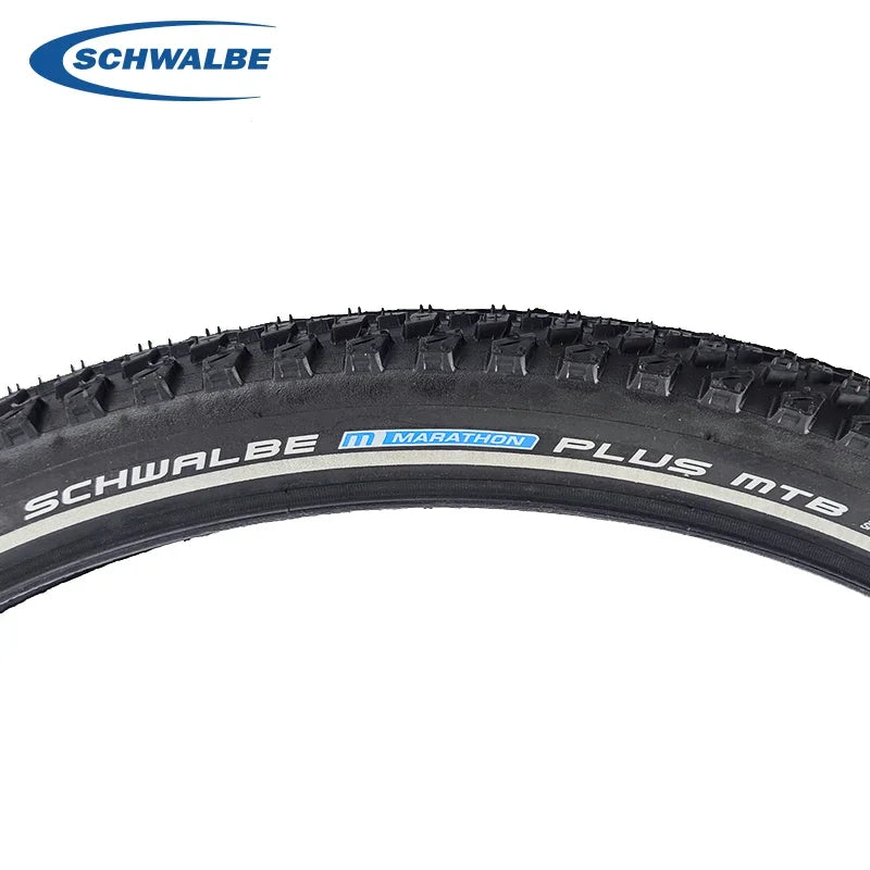 SCHWALBE Original MARATHON PLUS MTB 26x2.10/27.5x2.1/27.5x2.25 Wired Bicycle Tire for MTB Bike Off-Road Bicycle Cycling Parts