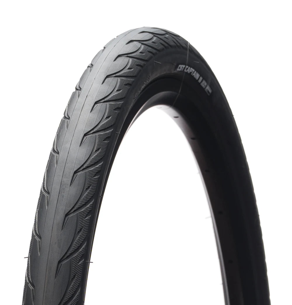 CST CMT-14 City Commuter Touring Bicycle Tire  All-Season Low Rolling  Wire Bead, Available in 26 27.5 Inches