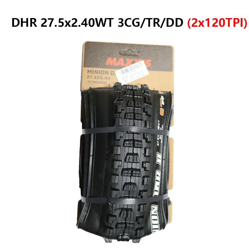 MAXXIS MINION DHR Ⅱ DHF Mountain Bike Tires Tubeless Anti Puncture Downhill Mountain Bike Tires 26 27.5 29 Inch Bicycle Tires