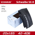 SCHWALBE Original SX-R 20x1.65/20x1.85/20x1 1/8 Folding Tire for BMX Bike Small Wheel Folding Bicycle Cycling Parts