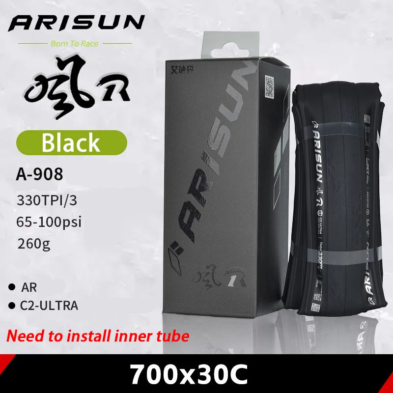 CHAOYANG ARISUN R1 700x25c/700x28c Puncture-proof Folding Tire 330TPI for Road Bicycle Competition Racing Bike Cycling Parts