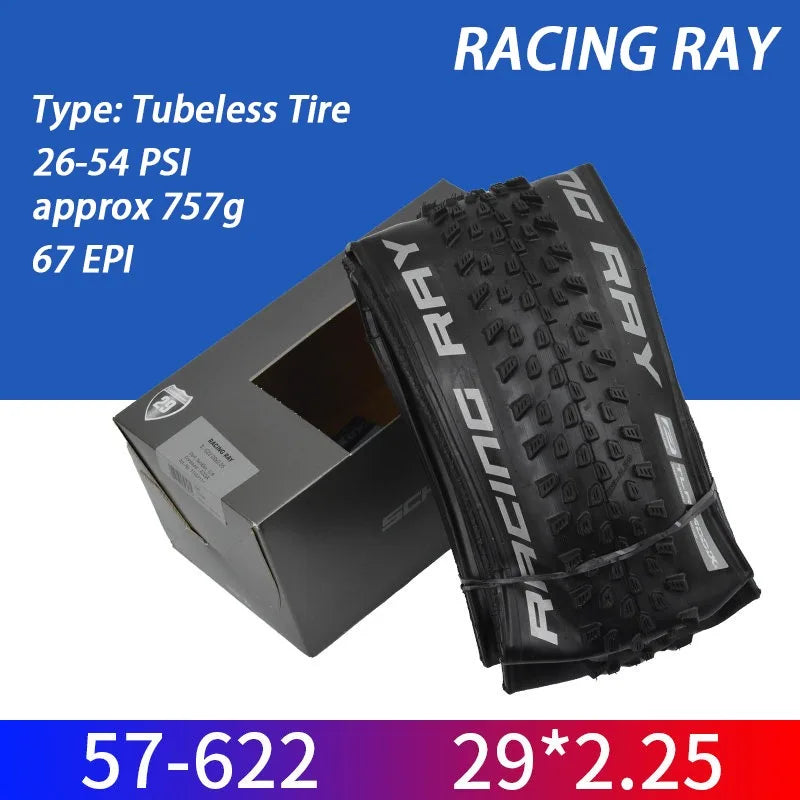 SCHWALBE Original RACING RAY RALPH/ROCKET RON/NOBBY NIC Folding Tire for XC Road Gravel MTB Bike Downhill Off-Road Cycling Parts