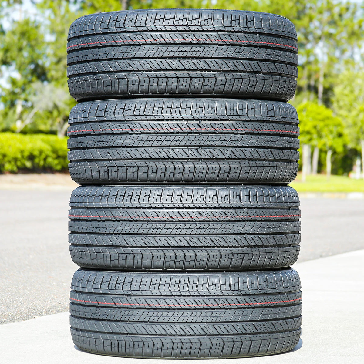 4 Roundrule Galapagos 235/45R20 100V XL All Weather Performance Tires