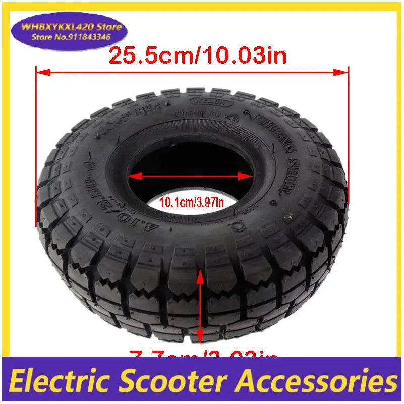 4.10/3.50-4 Tires 4.10-4 3.50-4 Tyre And Inner Tube for Electric Tricycle, Trolley, Electric Scooter,warehouse Car Tire Parts