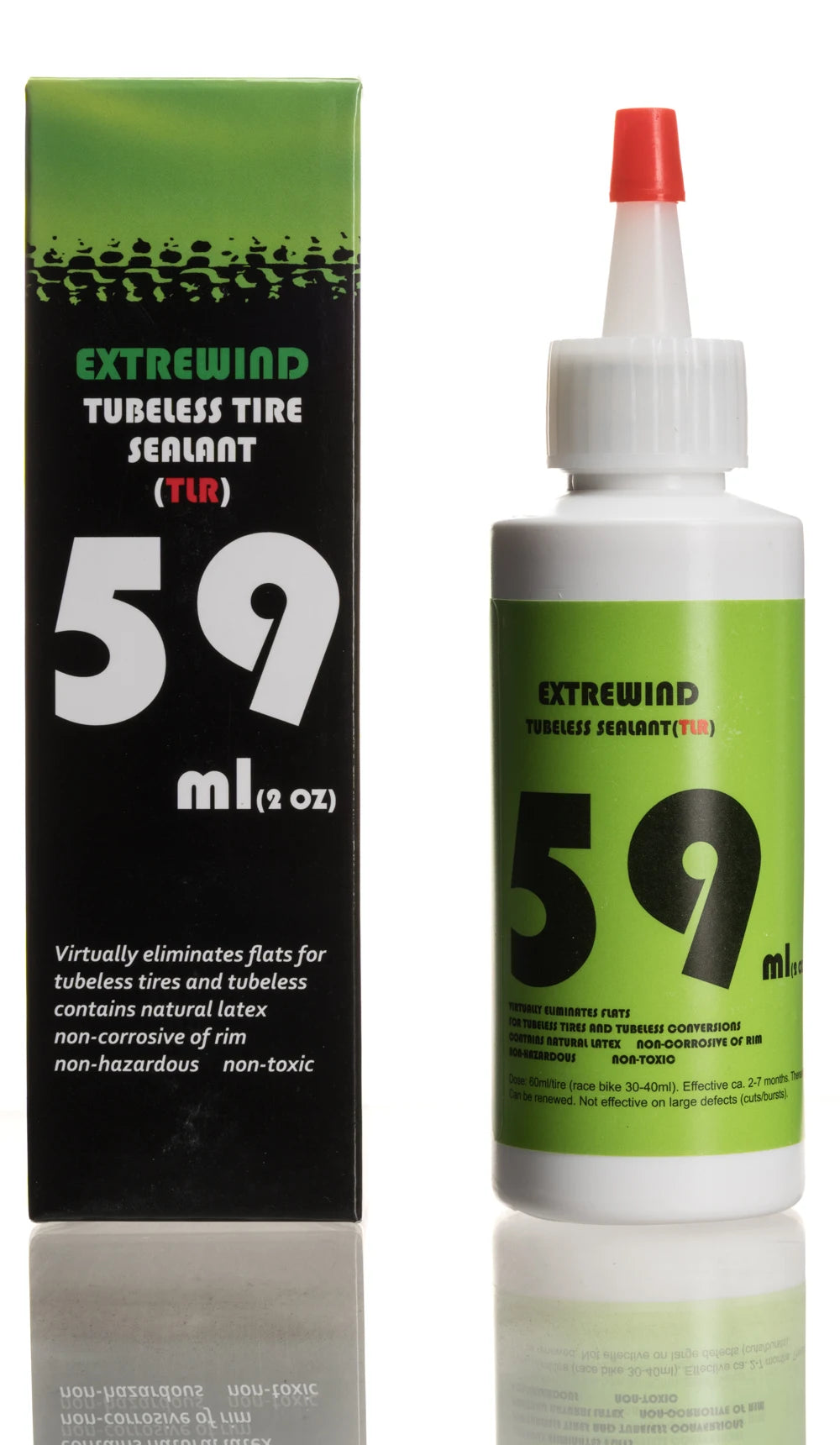 TUBELESS TIRE SEALANT EXTREWIND BICYCLE TIRE TLR SEALANT 2 OZ 59ml 500ml