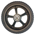 6.5-Inch solid wheels with plastic bearings for hand shopping cart folding electric longboard hoverboards
