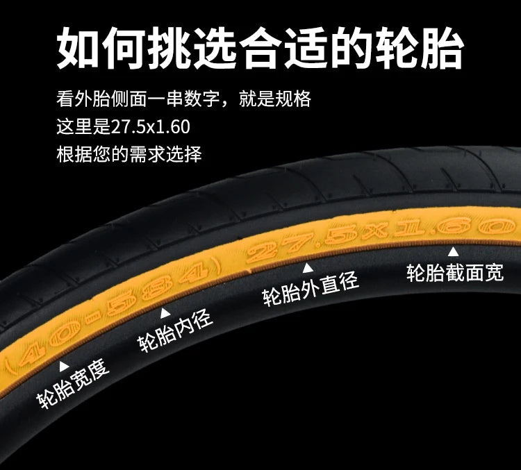 INNOVA-PRO Original MTB Semi-Slick Tire 26x1.5 27.5x1.6 Folding Tire for Race MTB Bicycle IA-2406/2245 Cycling Parts