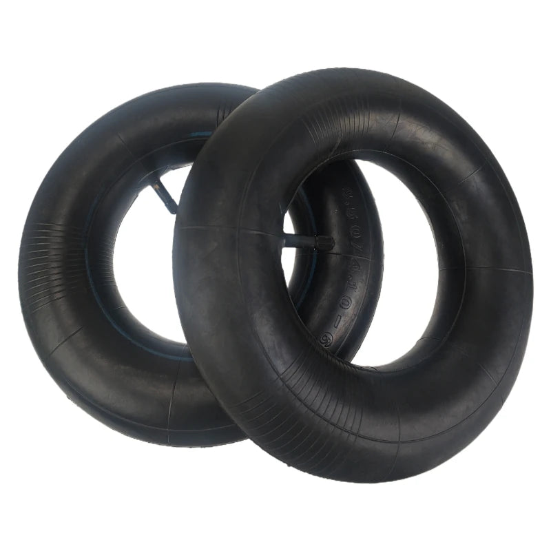 4.10/3.50-6 Replacement Tube with TR87 Bent Valve Stem Compatible with ,Hand Trucks and More 3.50-6 4.00-6 4.10-6 Tire Tubes